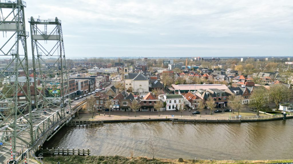 Luchtbeelden van het Sleutelkwartier noord