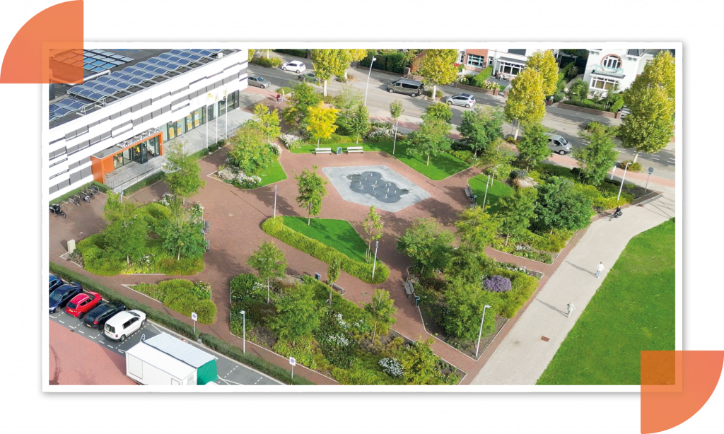 Drone foto park de Beukenhof